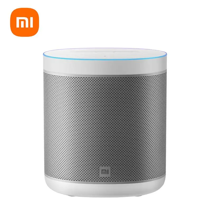 Original Xiaomi Mi Smart Speaker Wireless Wifi Bt Speaker Metal Led Light Strip Dts Tuning Stereo Subwoofer Mijia App