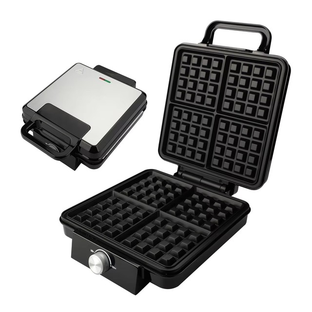 Multifunctional Mini Electric Waffle Maker Household Bread & Sandwich Bakery Machine