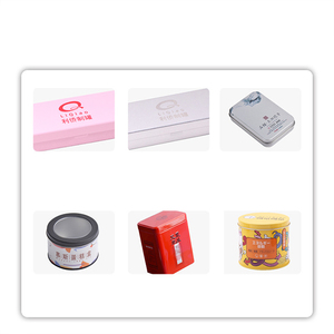 Hojalata Pinzas para pestañas Almacenamiento de maquillaje Caja para teléfono móvil Embalaje Caja de hierro personalizada - Product Image 6