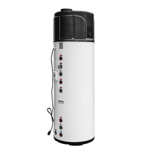 Pompe à chaleur air-eau résidentielle tout-en-un haute température R134a pour eau chaude sanitaire, 150L, 200L, 250L, 300L - Product Image 4