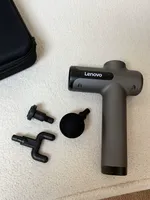 Pistolet de massage portable Lenovo à 8 têtes avec sac, pour massage musculaire profond, fascia, fitness, sport, pistolet de massage manuel, booster