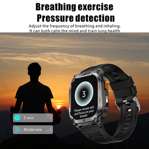 Montre connectée QX18 avec positionnement GPS, lampe torche LED, boussole, batterie 630 mAh, suivi de la <span class=keywords><strong>santé</strong></span>, tracker de fitness en plein air - Product Image 4