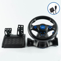 Volant de jeu de haute qualité 3 en 1/4 en 1 pour PC/P2/P3/Xbox 360