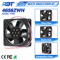 4656ZWH AC Axiallüfter 230VAC 120mm 12038 Feuchtigkeitsgeschützter Hochgeschwindigkeits-Metallflügel Inverter-Schrank-Belüftungsersatz