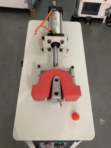 Small <b>Shoe</b> <b>Making</b> <b>Machine</b> Pneumatic Heel Back Part Counter Pre Softening Molding Moulding Shaping <b>Machine</b> for Footwear - Product Image 2