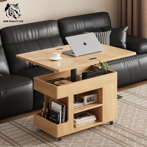 Mesa auxiliar de madera para sala de estar, nueva moda, precio económico, personalizable, en stock, lista para enviar, de fábrica china. - Product Image 1