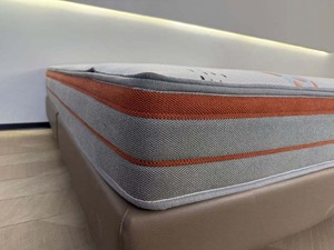 Colchón de cama de hotel de espuma viscoelástica de tamaño completo personalizado directo de fábrica, resorte de bolsillo de tela de punto de seda para Taller de dormitorio - Product Image 4