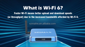 صندوق تلفاز ذكي بنظام أندرويد 11 M5 MAX <span class=keywords><strong>Zoomtak</strong></span> Amlogic S905X4 4GB + 64GB WiFi 6 4K HDR10 + BT5.0 M إيثرنت - Product Image 5