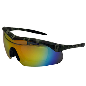 Lunettes de soleil de sport PC Flexible Rx Insert Monture optique avec protection UV400 et lentilles PC - Product Image 2