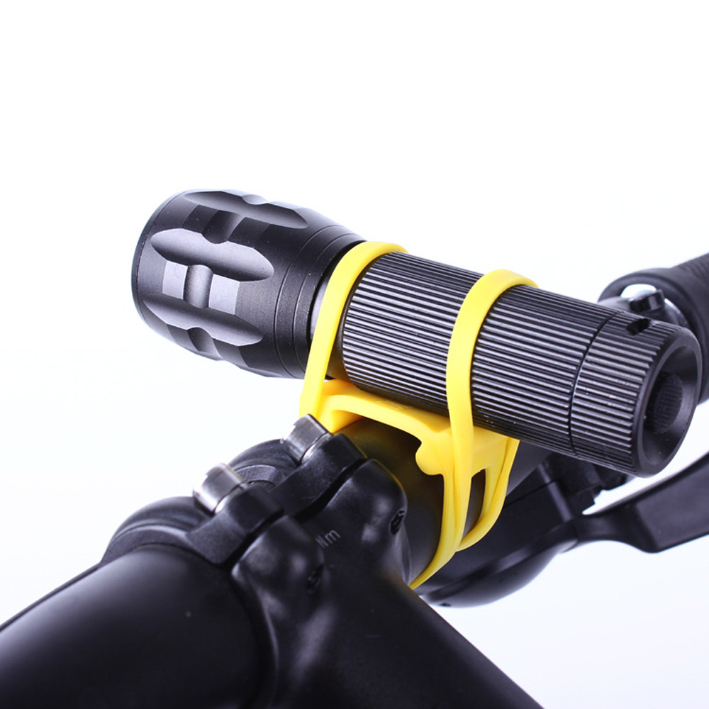 Mountain Bike Multifunctional Silicone Straps Cycling Accessories Headlights Speedometers Pump Straps Durable Silicone Belts