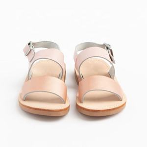 Sandales de plage mignonnes pour bébés filles, chaussures de plage Super mignonnes, en cuir plat avec sangle en T, pour enfants en bas âge - Product Image 2