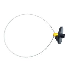 100 Etiquetas Antirrobo EAS RF de 8.2MHz para Botellas con Cable de Acero de 51CM, Etiquetas Rígidas con Cable para Prevenir Pérdidas en Supermercados - Product Image 1
