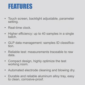 Sinosource เครื่องวิเคราะห์หน้าจอสัมผัสอัตโนมัติทำจากสแตนเลสสามารถปรับแต่งได้ - Product Image 5