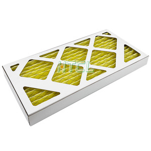 Lọc không khí lọc trước khi lọc G3 G4 Mini pleat Bộ lọc không khí Cartridge tông khung AC lò Bộ lọc không khí - Product Image 4