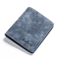Dompet Uang Pria PU Tahan Air, Pendek, Multi-Kartu, Kasual, Penjepit Uang Bentuk Berlian Tiga Dimensi, Tipis, Horizontal, Lembut