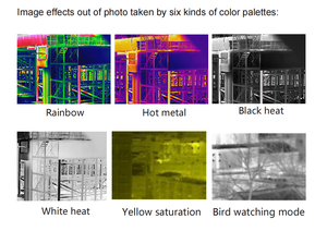 Télescope thermique monoculaire portable en plastique léger haute définition 384x288 économique, champ de vision 10,7x8,0 - Product Image 5