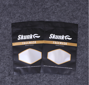 Sac alimentaire personnalisable pour supermarché, en PE épais avec fenêtre, en aluminium, refermable, autoportant et imprimable avec logo - Product Image 1