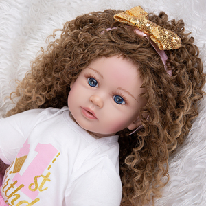 Poupée bébé <span class=keywords><strong>reborn</strong></span> pas chère de 60 cm, jouets pour filles, poupée réaliste au toucher réel, poupées nouveau-nées, poupées <span class=keywords><strong>reborn</strong></span> en <span class=keywords><strong>silicone</strong></span> pour filles - Product Image 6