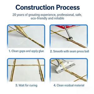 กาวอีพ็อกซี่สองส่วน คุณภาพสูง ราคาดีที่สุด ป้องกันเชื้อรา เติมรอยต่อ สีเทา ขนาด 400 กรัม ทนความร้อนสูง - Product Image 4