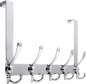 Ganchos <span class=keywords><strong>de</strong></span> <span class=keywords><strong>Pared</strong></span> Sondoly - 5 Soportes <span class=keywords><strong>Verticales</strong></span> <span class=keywords><strong>de</strong></span> Metal para Almacenamiento y Organización del Hogar - Product Image 4
