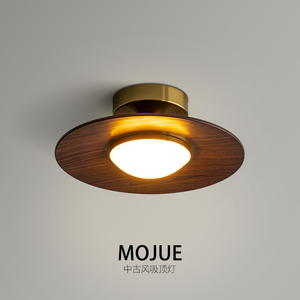 Ventilateur de plafond contemporain avec éclairage LED, télécommande, IP44, 3500K blanc chaud, Ra80, couvercle en acrylique, base en bois, design suspendu, pour salon - Product Image 2