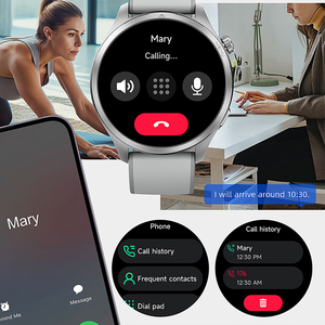 2025 jam tangan pintar pria, dengan 4Gb Flash penyimpanan musik 1.43 inci GPS ganda kompas HRV permainan detak jantung pelacak tidur gelang silikon - Product Image 6