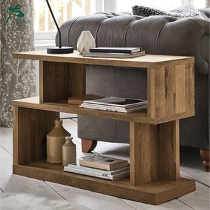 <span class=keywords><strong>Meuble</strong></span> <span class=keywords><strong>TV</strong></span> en bois de style industriel r large avec finition en chêne <span class=keywords><strong>Meuble</strong></span> avec pied en métal - Product Image 5