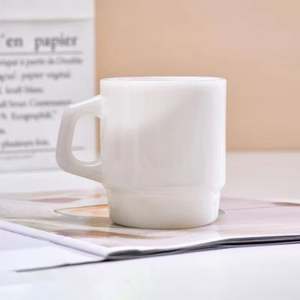 Taza de Vidrio Personalizada con Logotipo, Taza de Café de Borosilicato de Alta Calidad para Actividades Corporativas, Regalo Empresarial, con Asa - Product Image 1