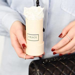 Cajas de Regalo de flores preservadas de rosas individuales de tamaño <span class=keywords><strong>Bambi</strong></span> para mini rosas - Product Image 5