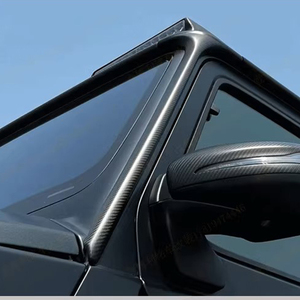 Garniture latérale de pilier A en fibre de carbone véritable pour toit <span class=keywords><strong>sec</strong></span> W463 G350 G300 G500 pour <span class=keywords><strong>Mercedes</strong></span>-Benz Classe G W463 - Product Image 4