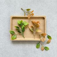 Daun Rumput Plastik Buatan Kecil Ramah Lingkungan Tahan Lama untuk Dekorasi Dinding, Karangan Bunga, dan Rangkaian Bunga DIY untuk Pernikahan di Dalam Ruangan