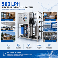 Système compact de purification d'eau par osmose inverse automatique pour l'eau du robinet et les petits projets commerciaux d'eau potable
