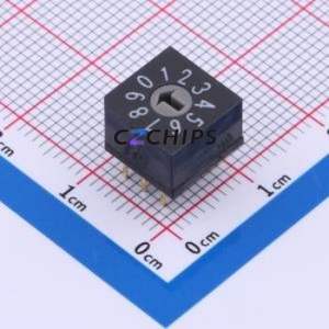 QDR-10 Rotary Encoder Through hole Component (THT),10x10mm Switch - Product Image 1