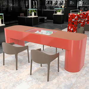 Стол для переговоров из закаленного стекла - Product Image 3