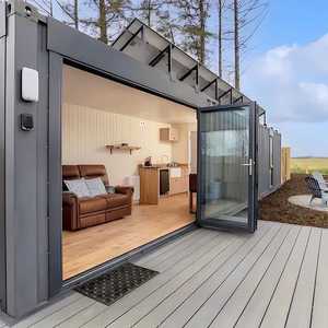 Maison conteneur modulaire détachable à 2 étages, porte coulissante, couleur personnalisée, design moderne, 2-3 chambres, <span class=keywords><strong>longueur</strong></span> 20-40 pieds, luxe - Product Image 3