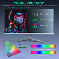 Moniteur de jeu Rebekah 22'' 24 27 pouces, prix d'usine, 100Hz 165Hz IPS FHD 1080P, écran d'ordinateur de bureau