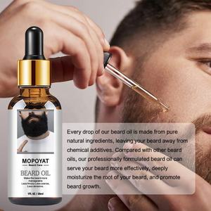 Olio da <span class=keywords><strong>Barba</strong></span> al Sandalo MOPOYAT per Uomo, Etichetta Privata, <span class=keywords><strong>Ammorbidente</strong></span> per <span class=keywords><strong>Barba</strong></span>, Rinforza e Idrata con Ingredienti Naturali - Product Image 3