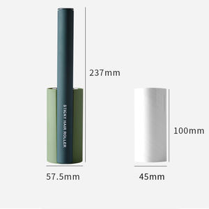 Rodillo Adhesivo Depilador Desprendible en Diagonal, Papel Adhesivo para Eliminar Pelo y Residuos, Cepillo Limpiador de Pelo y Polvo - Product Image 5