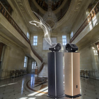 Diffuseur d'arômes commercial sans eau, en métal, pour hôtel, huile essentielle, parfum, 500/1000 ml, vente en gros