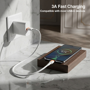 Cable de Datos USB a Tipo C de Carga Rápida de 60W, Cable de Datos Grueso y Suave de Moda para <span class=keywords><strong>iPhone</strong></span> 15 16 17 Samsung - Product Image 3