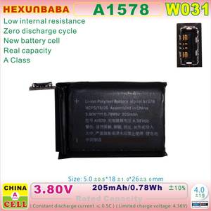 3,80 V 205mAh A1578 Polymer-<span class=keywords><strong>Li</strong></span>-Ionen-Akku für I <span class=keywords><strong>WATCH</strong></span> 1 (38) SMART <span class=keywords><strong>WATCH</strong></span> 1 ICP5/18/26 W031 - Product Image 4