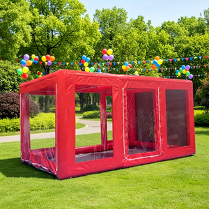 Garage de <span class=keywords><strong>moto</strong></span> gonflable en PVC de haute qualité personnalisé, <span class=keywords><strong>tente</strong></span> de protection de voiture, <span class=keywords><strong>tente</strong></span> de garage de voiture gonflable portable en PVC à vendre - Product Image 1