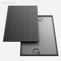Sunevo Les mieux notés N Type Htj Pv Modules 445W 450W 460W Tous les panneaux solaires noirs Marché chinois