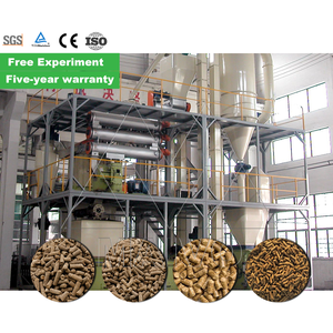 Línea de producción de máquina de pellets de alimentación de 1 tonelada Maquinaria de línea de producción de pellets de alimentación animal - Product Image 2