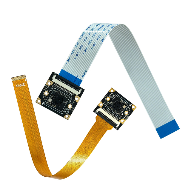 8MP IMX219 MIPI Camera Module 77° Low Distortion Fixed Focus CMOS Camera for Raspberry Pi AI Vision Embedded System