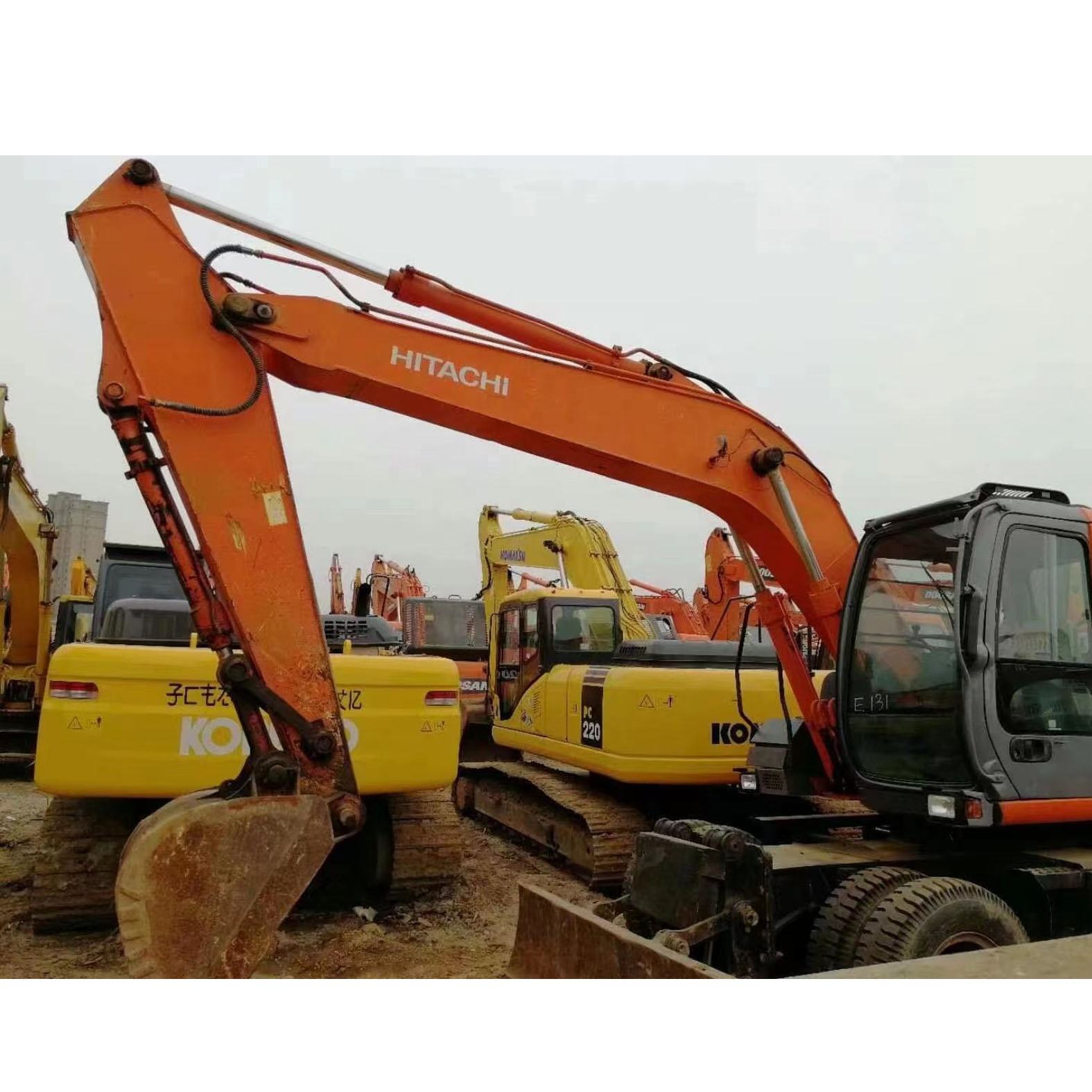 Hitachi ZX160W Wheel Excavator - Good Condition, Used Excavator