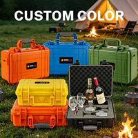Boîte à outils en plastique rigide DRX OEM ODM EPC019, couleur personnalisée, étanche, antichoc, avec mousse amovible