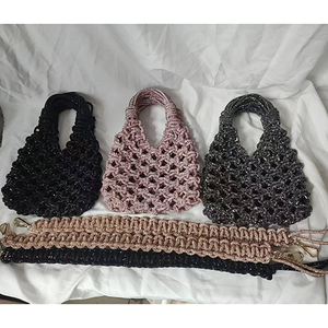 Bolso abierto de poliéster con diamantes de imitación, bolso de barra, bolso de noche con diamantes de imitación de <span class=keywords><strong>cristal</strong></span> - Product Image 6