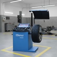 Équilibreuse de roues DAYANG P900S entièrement automatique haute précision 1g, certifiée CE ISO, avec technologie laser pour l'alignement