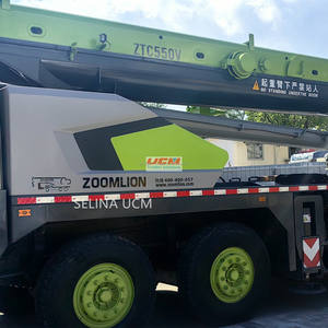 Zoomlion มือสอง ZTC550เครนล้อเดียวทุกพื้นที่55ตันสภาพดีพร้อมเครื่องยนต์และปั๊มดั้งเดิม - Product Image 5